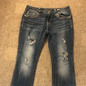 Miss Me Distressed Signature Boot